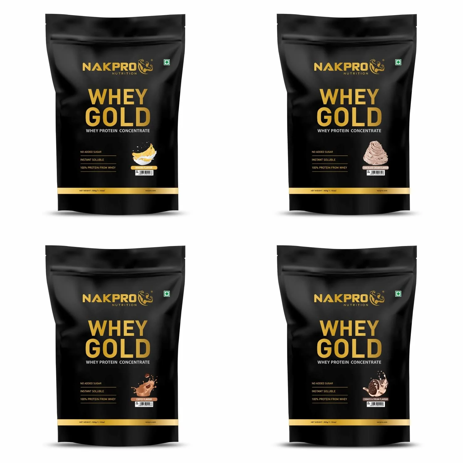 Nakpro Whey Gold Whey Protein Blend | 73g Protein | Whey Isolate & Concentrate Blend - Image 10