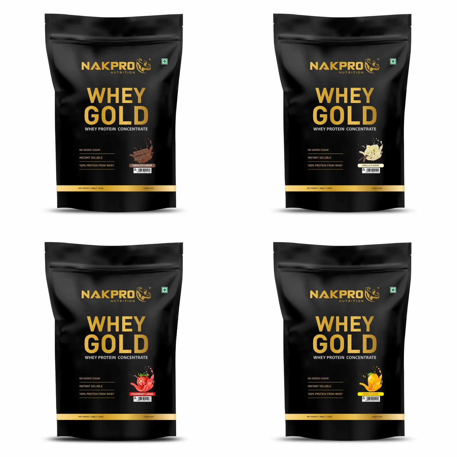 Nakpro Whey Gold Whey Protein Blend | 73g Protein | Whey Isolate & Concentrate Blend - Image 11