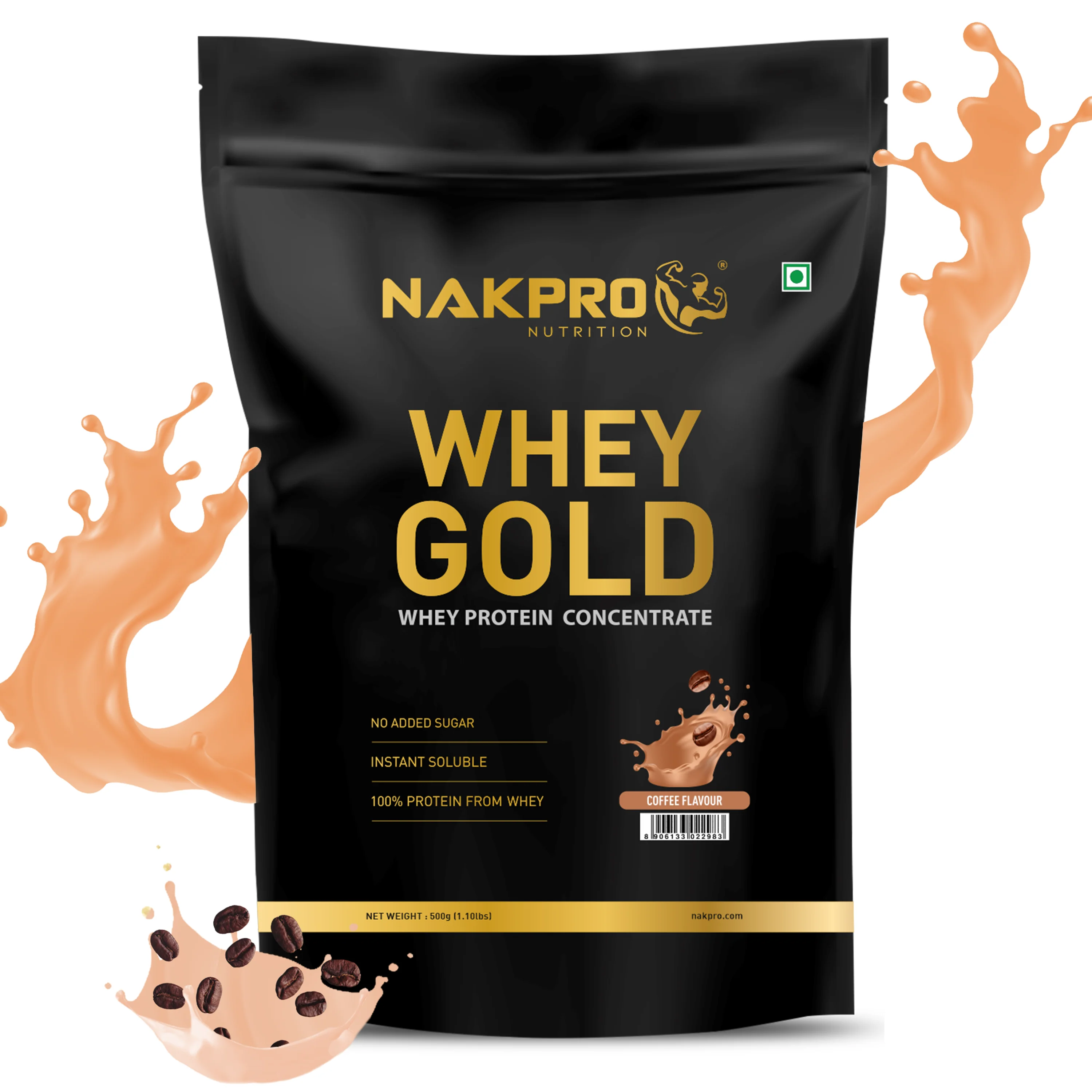 Nakpro Whey Gold Whey Protein Blend | 73g Protein | Whey Isolate & Concentrate Blend - Image 21