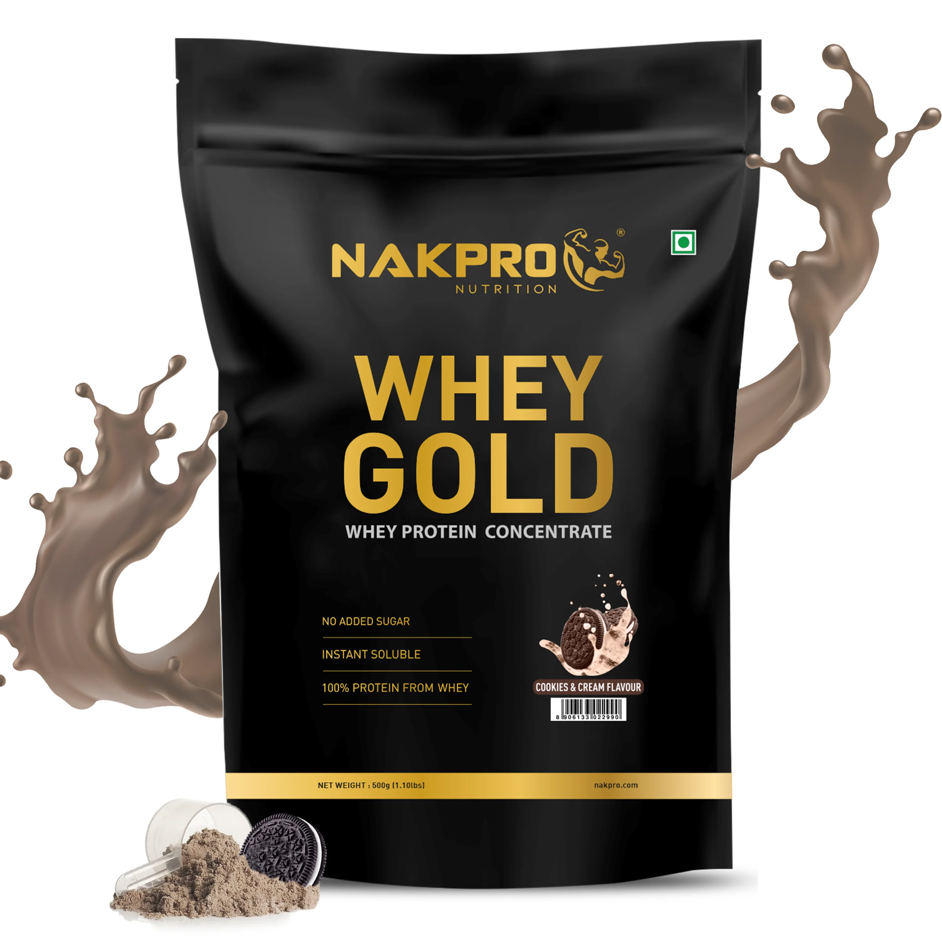 Nakpro Whey Gold Whey Protein Blend | 73g Protein | Whey Isolate & Concentrate Blend - Image 22