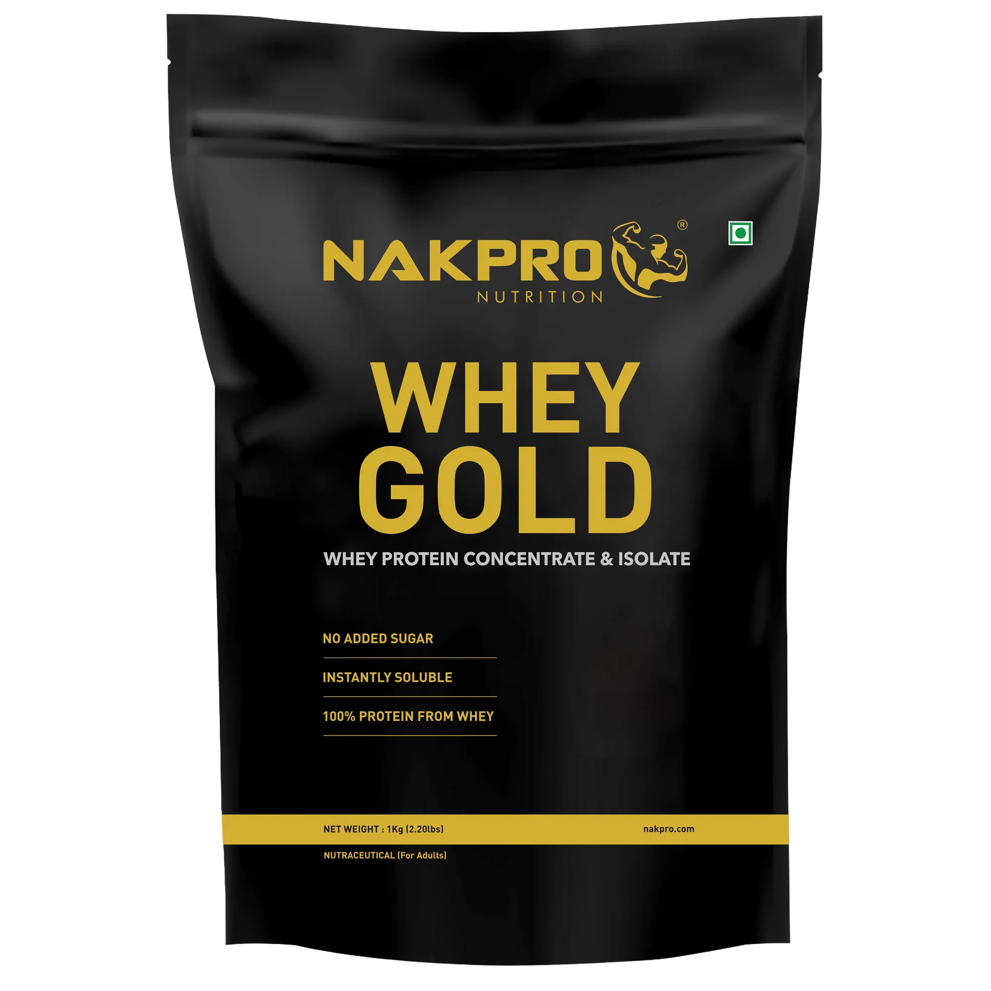 Nakpro Whey Gold Whey Protein Blend | 73g Protein | Whey Isolate & Concentrate Blend - Image 47