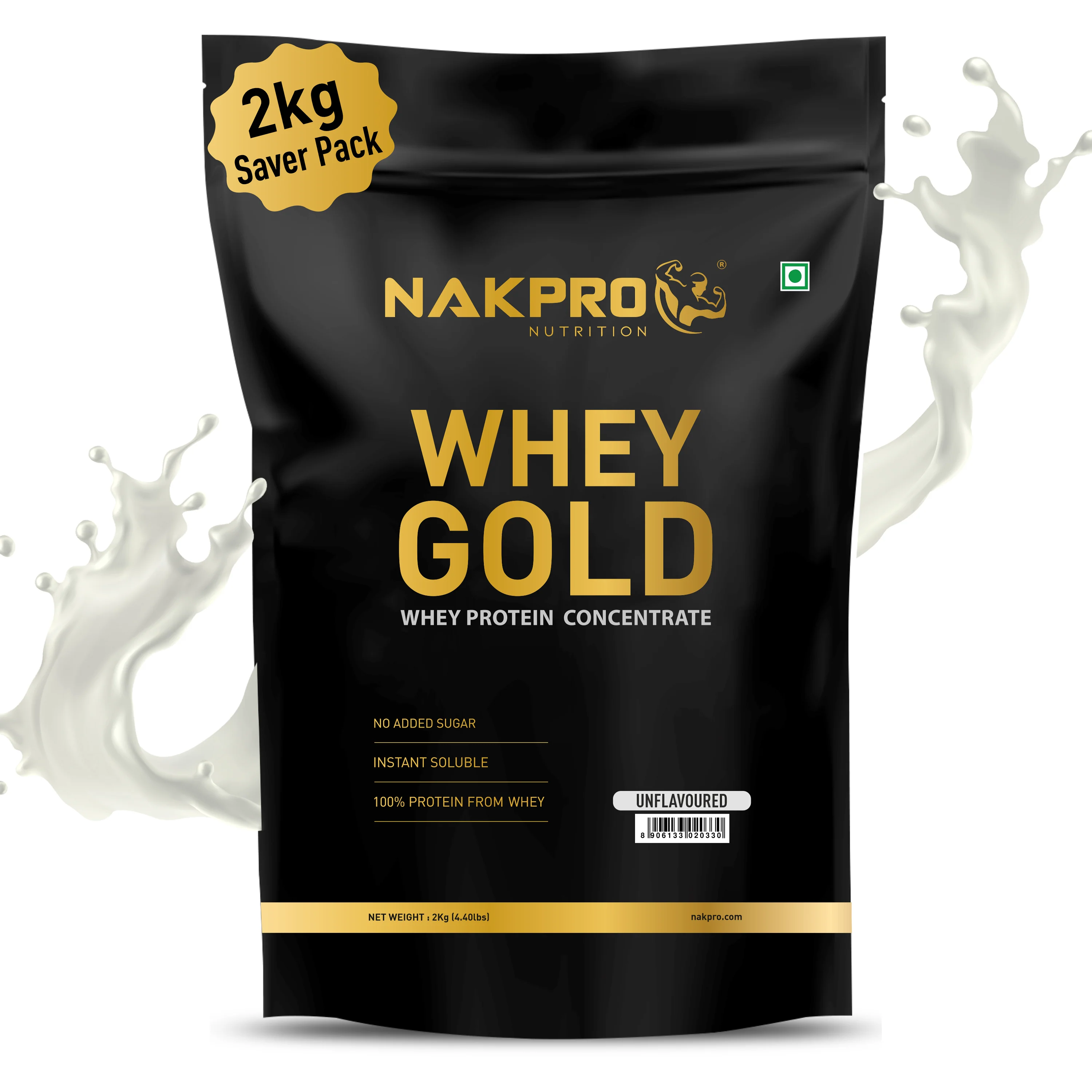 Nakpro Whey Gold Whey Protein Blend | 73g Protein | Whey Isolate & Concentrate Blend - Image 74