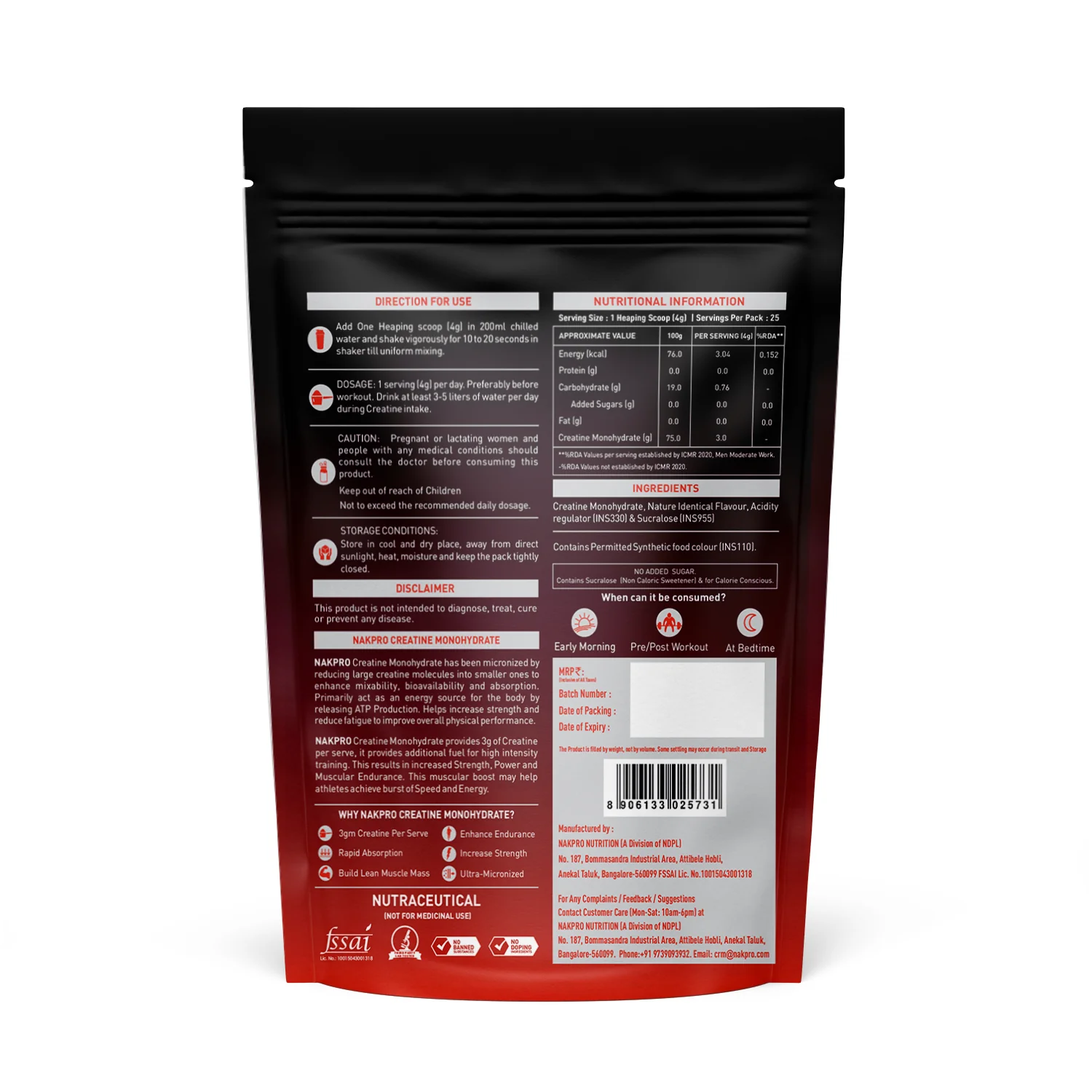 Nakpro Whey Gold Whey Protein Blend | 73g Protein | Whey Isolate & Concentrate Blend - Image 85