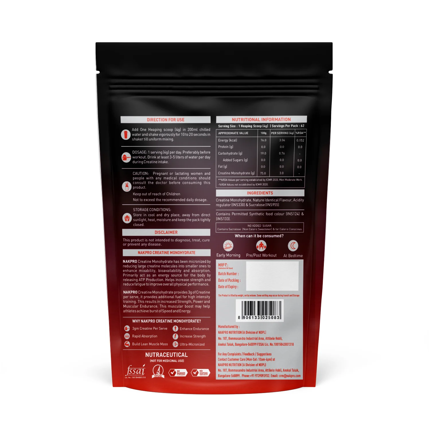 Nakpro Whey Gold Whey Protein Blend | 73g Protein | Whey Isolate & Concentrate Blend - Image 86