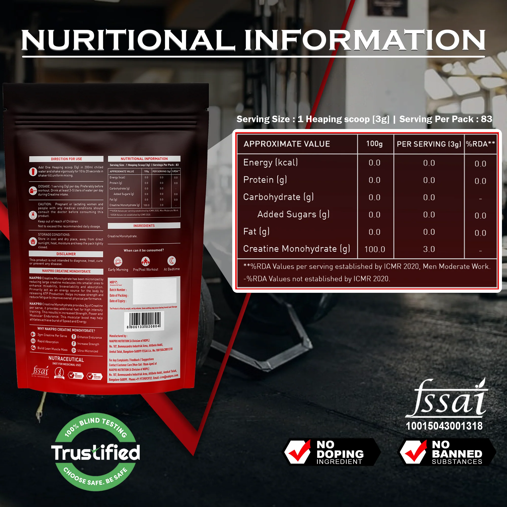 Nakpro Perform Whey Protein Concentrate | 65g Protein | Trustified Certified - Image 25
