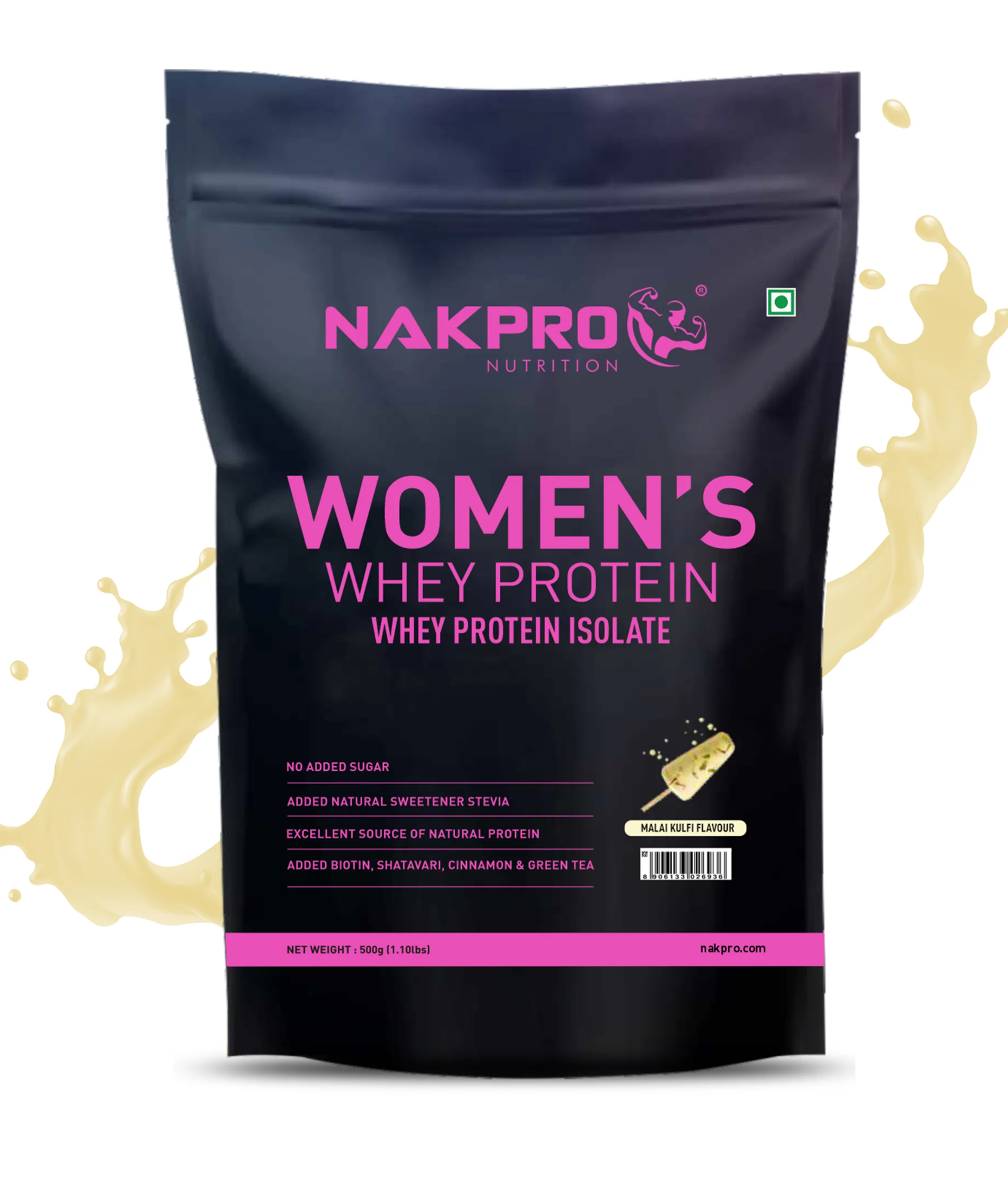 Nakpro Women’s Whey Protein Isolate | 75g Protein | With Biotin & Herbal Extracts - Image 10