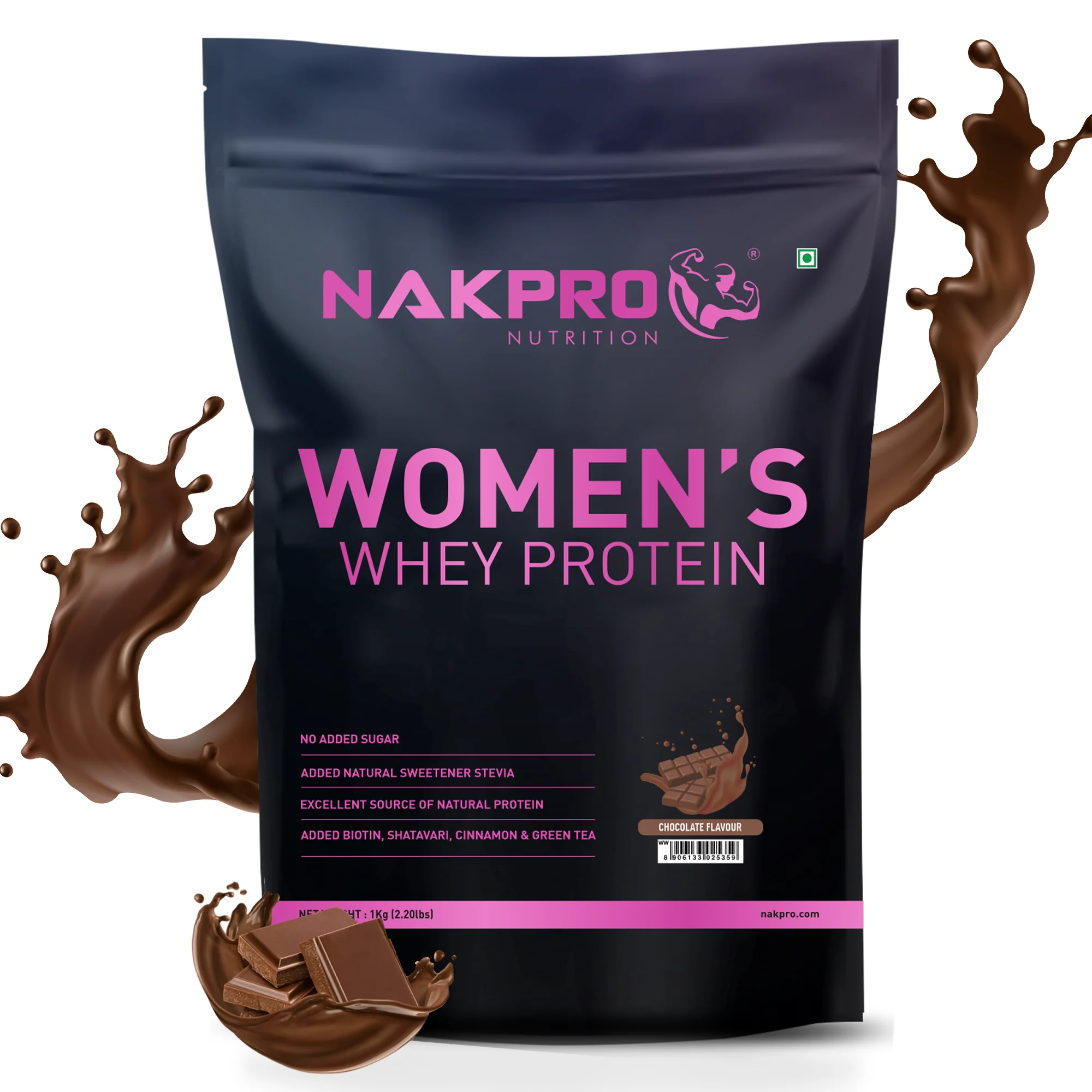 Nakpro Women’s Whey Protein Isolate | 75g Protein | With Biotin & Herbal Extracts - Image 24