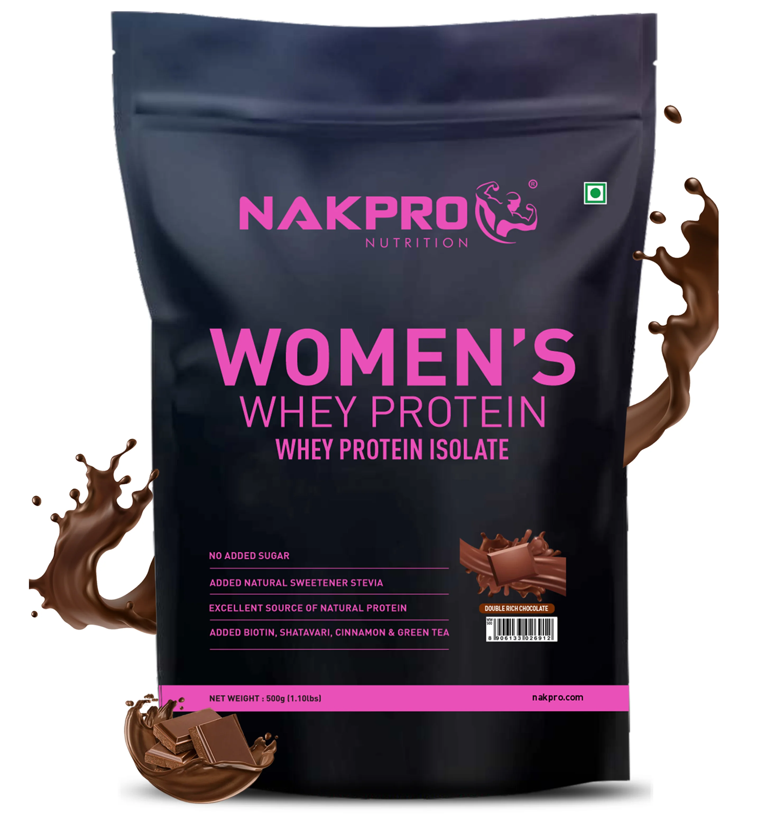 Nakpro Women’s Whey Protein Isolate | 75g Protein | With Biotin & Herbal Extracts - Image 26