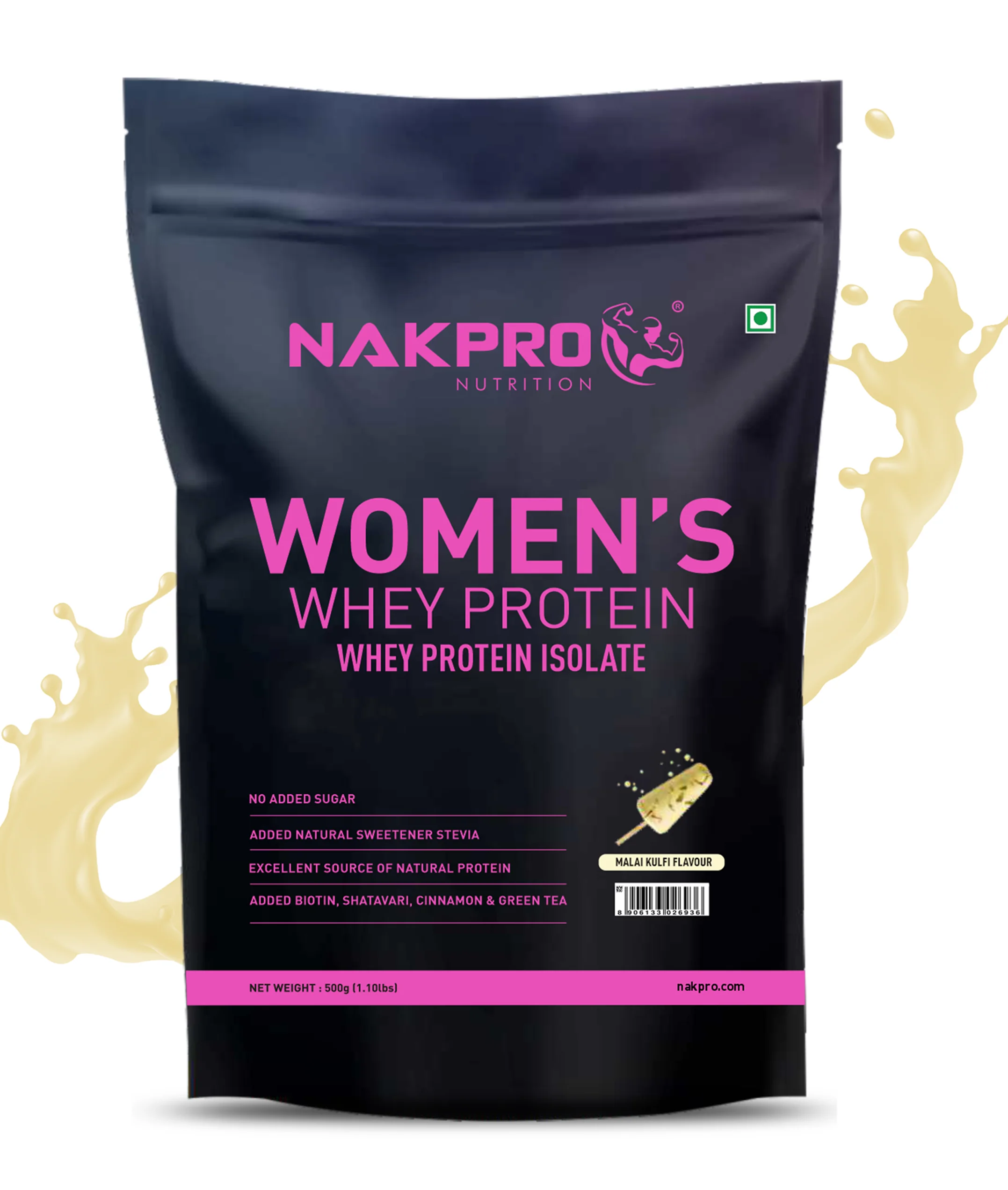 Nakpro Women’s Whey Protein Isolate | 75g Protein | With Biotin & Herbal Extracts - Image 27