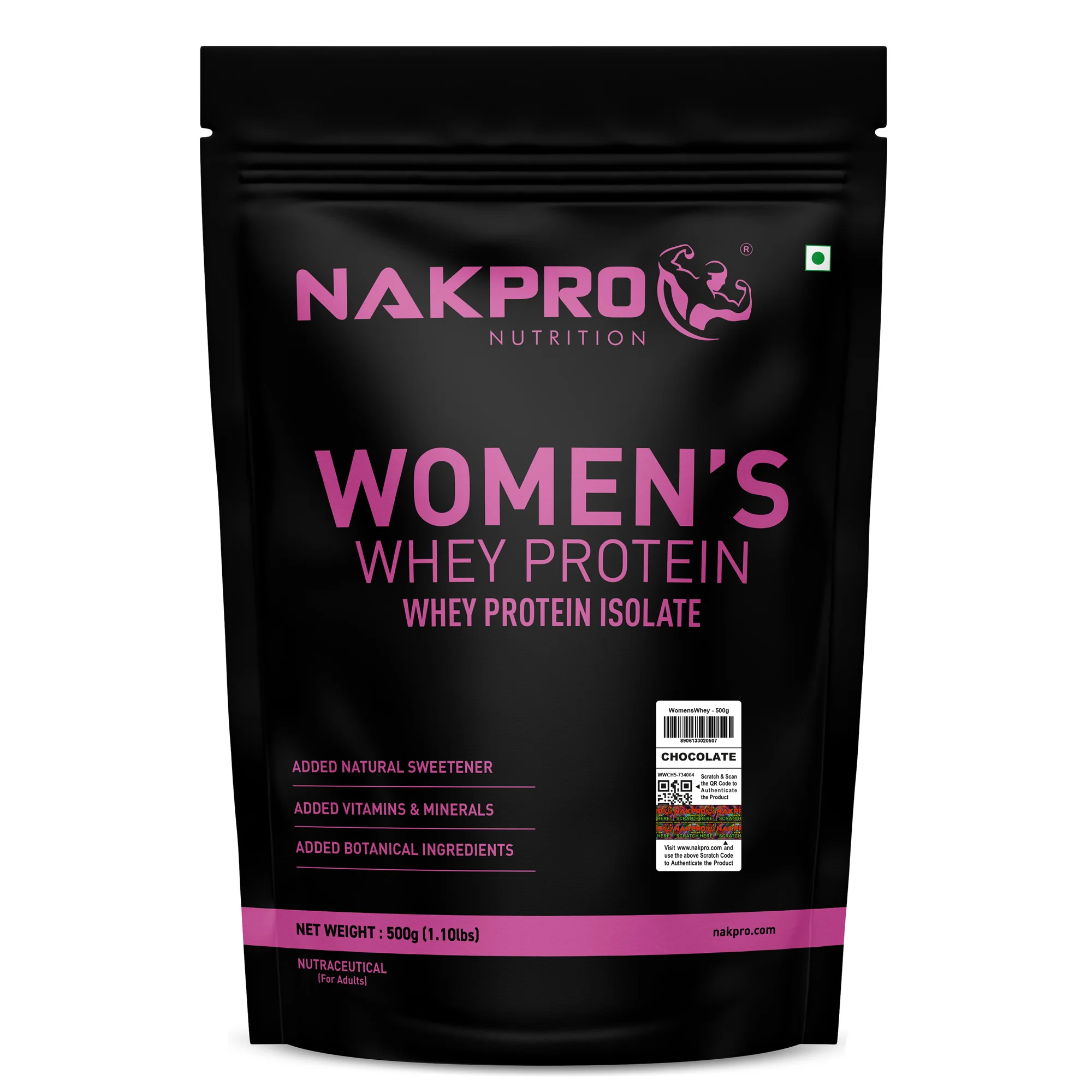 Nakpro Women’s Whey Protein Isolate | 75g Protein | With Biotin & Herbal Extracts - Image 37