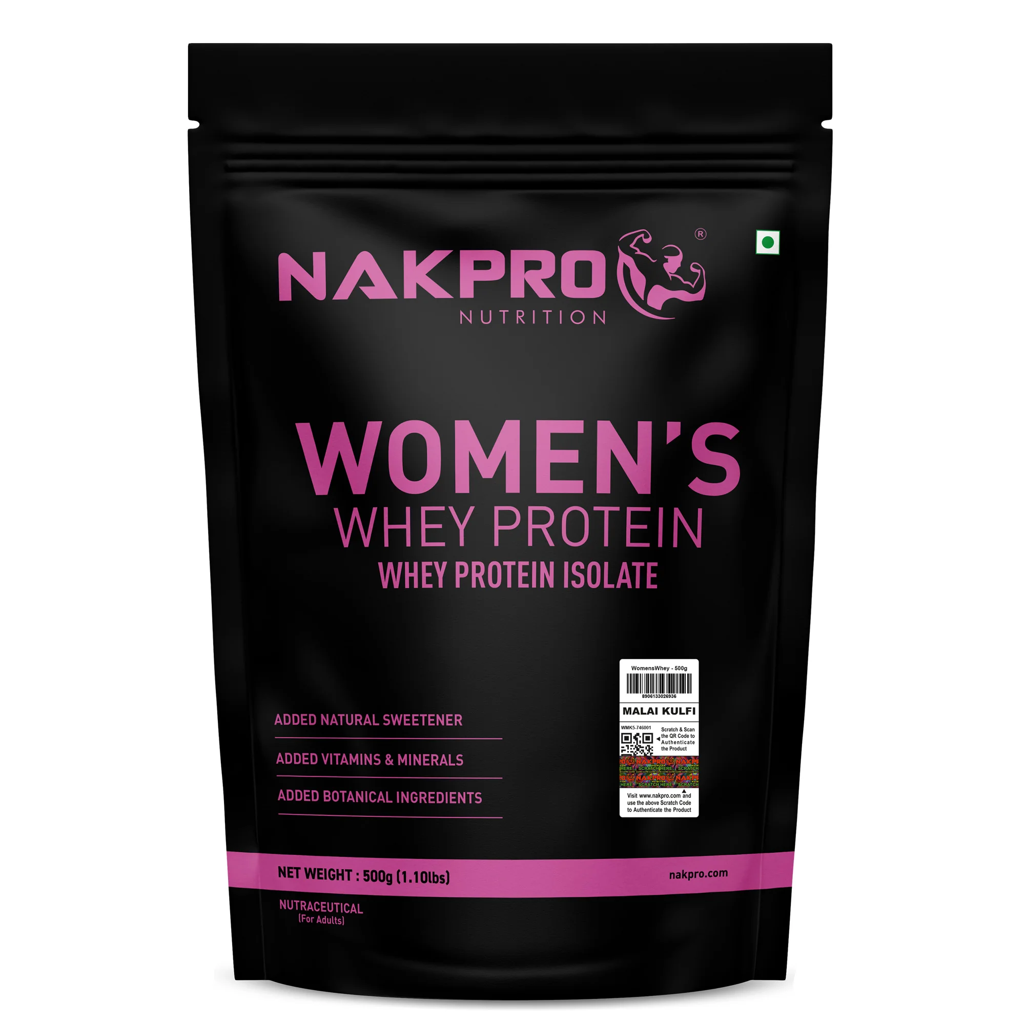 Nakpro Women’s Whey Protein Isolate | 75g Protein | With Biotin & Herbal Extracts - Image 39