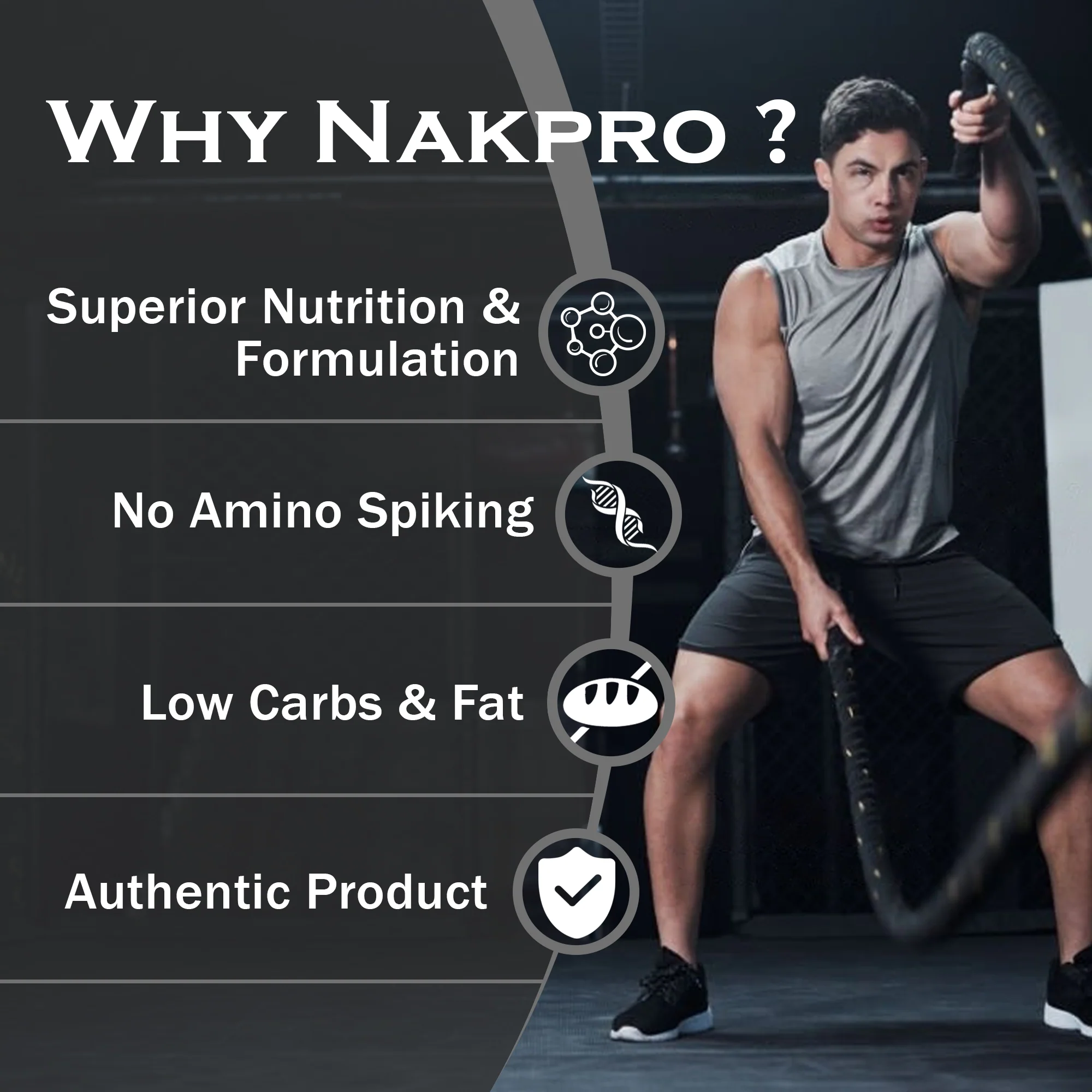 Nakpro Platinum ISO Zero Whey Protein Isolate | 89g Protein - Image 14