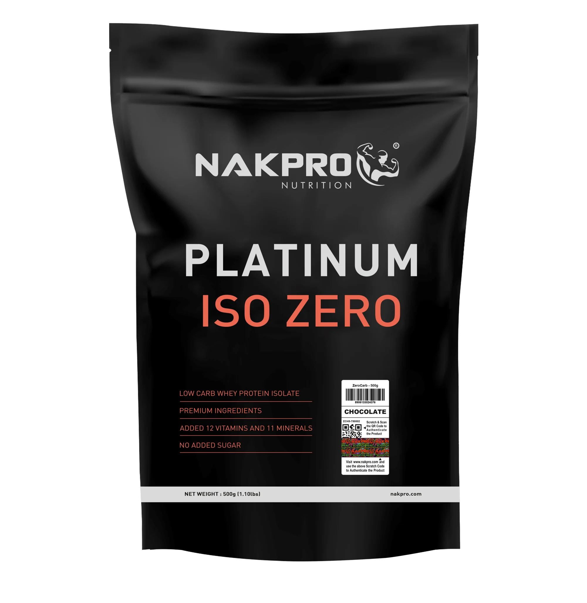 Nakpro Platinum ISO Zero Whey Protein Isolate | 89g Protein - Image 32