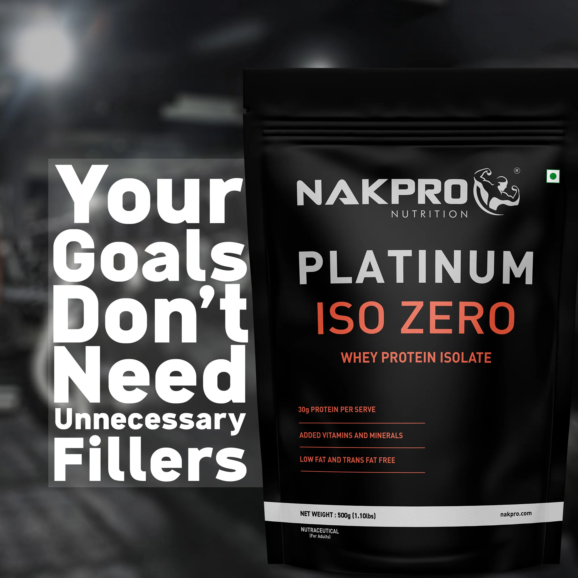 Nakpro Platinum ISO Zero Whey Protein Isolate | 89g Protein - Image 41