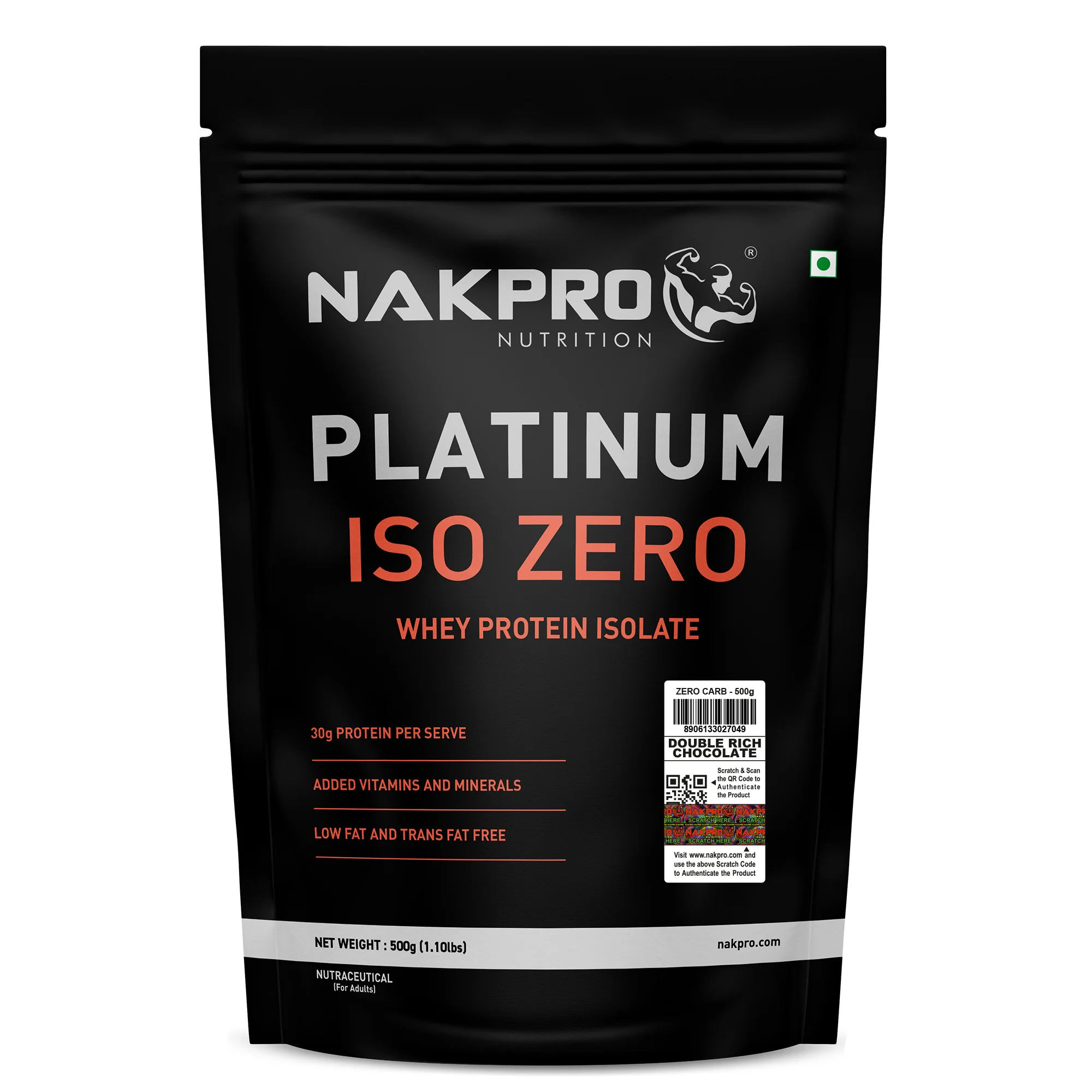 Nakpro Platinum ISO Zero Whey Protein Isolate | 89g Protein - Image 44