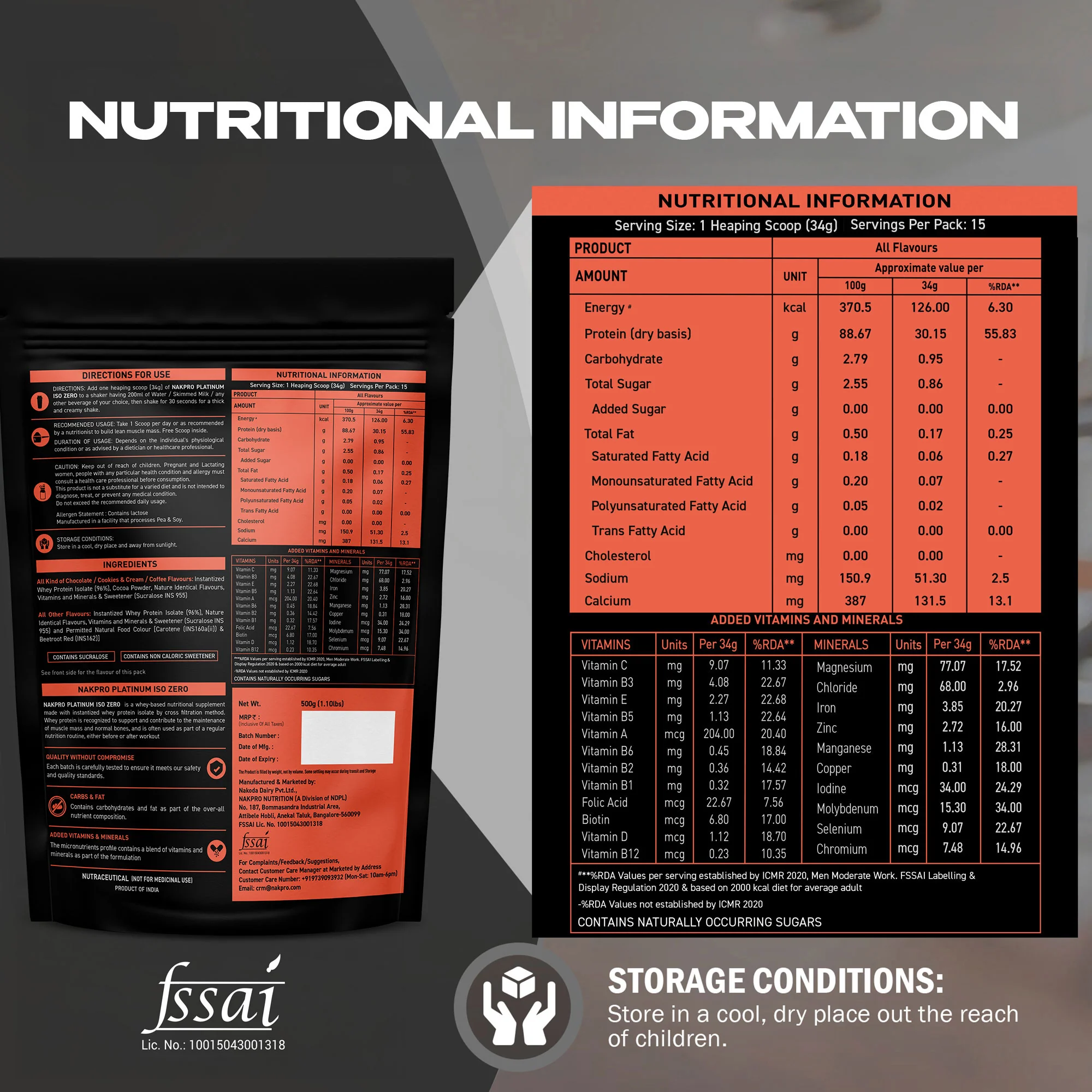 Nakpro Platinum ISO Zero Whey Protein Isolate | 89g Protein - Image 46