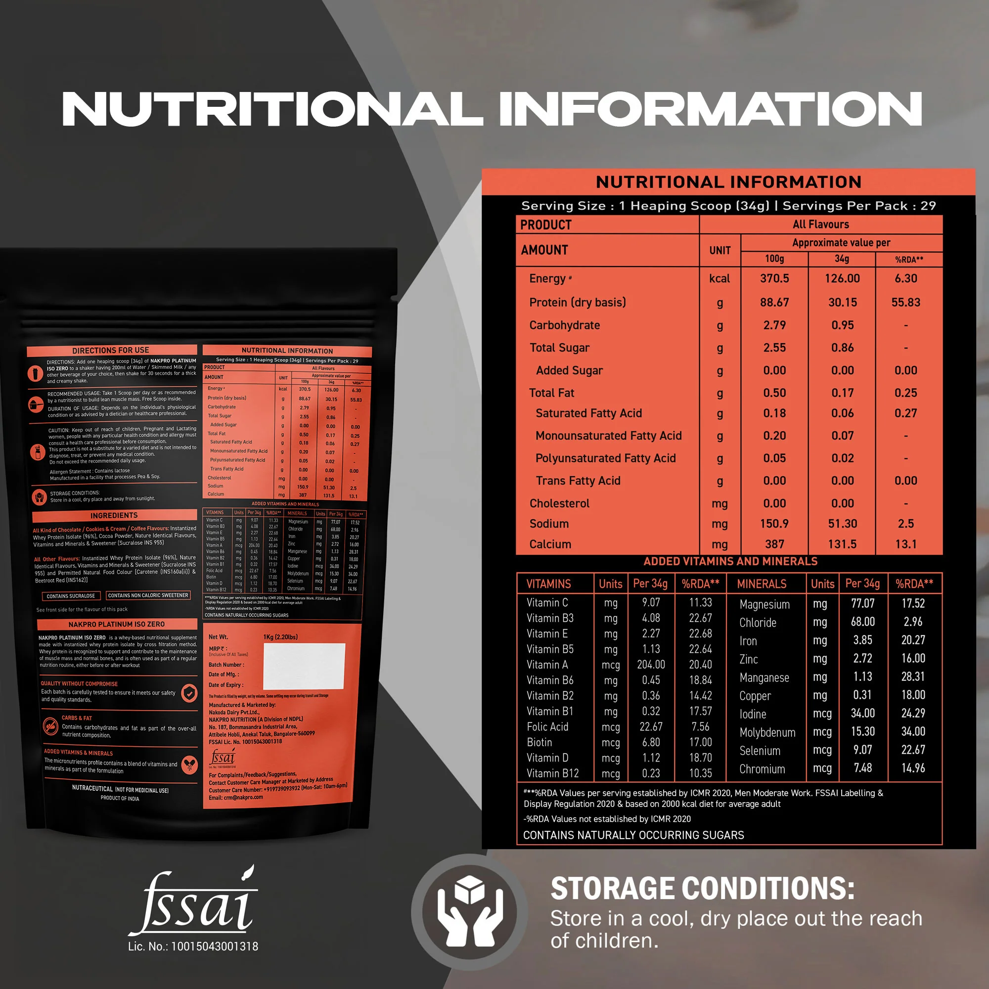 Nakpro Platinum ISO Zero Whey Protein Isolate | 89g Protein - Image 49