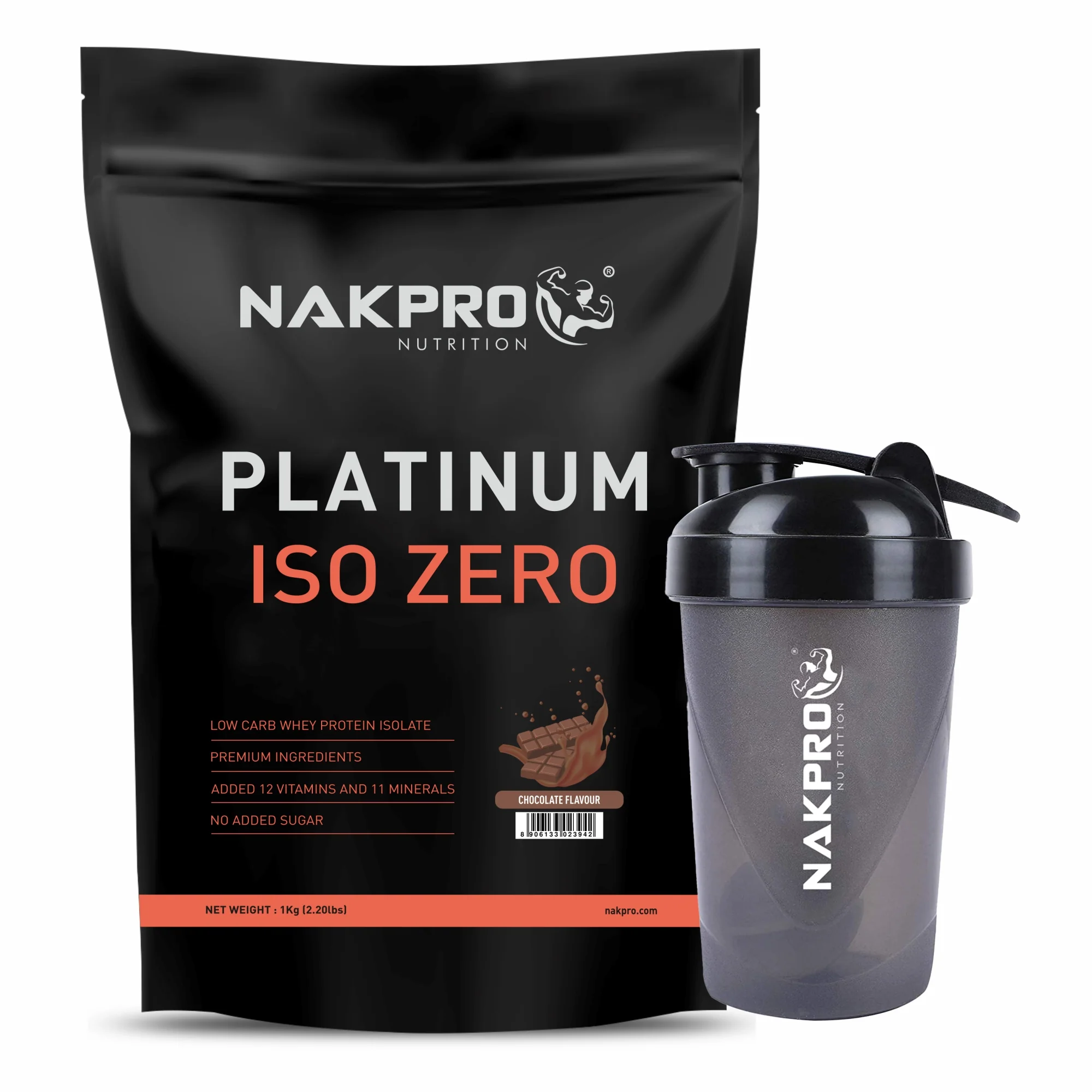 Nakpro Platinum ISO Zero Whey Protein Isolate | 89g Protein - Image 9