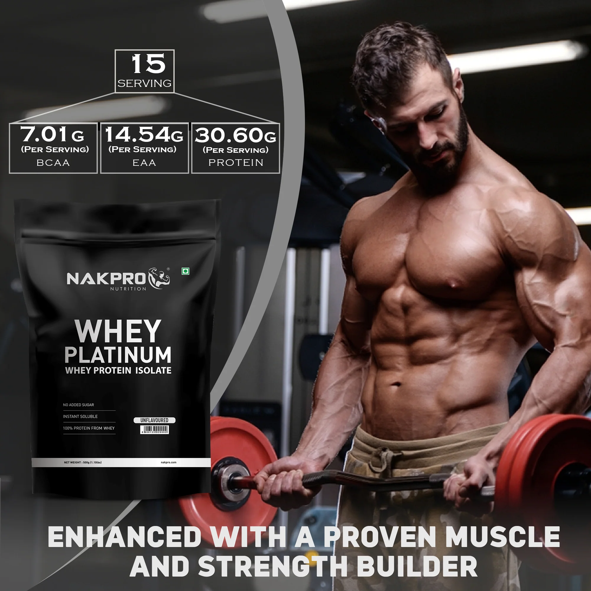 Nakpro Platinum Whey Protein Isolate | 82g Protein | Trustified Certified - Image 141