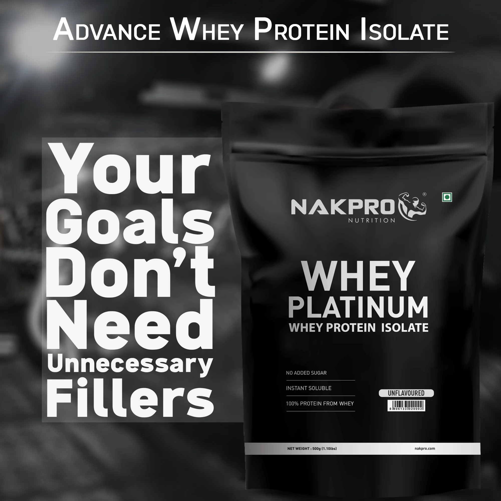 Nakpro Platinum Whey Protein Isolate | 82g Protein | Trustified Certified - Image 145