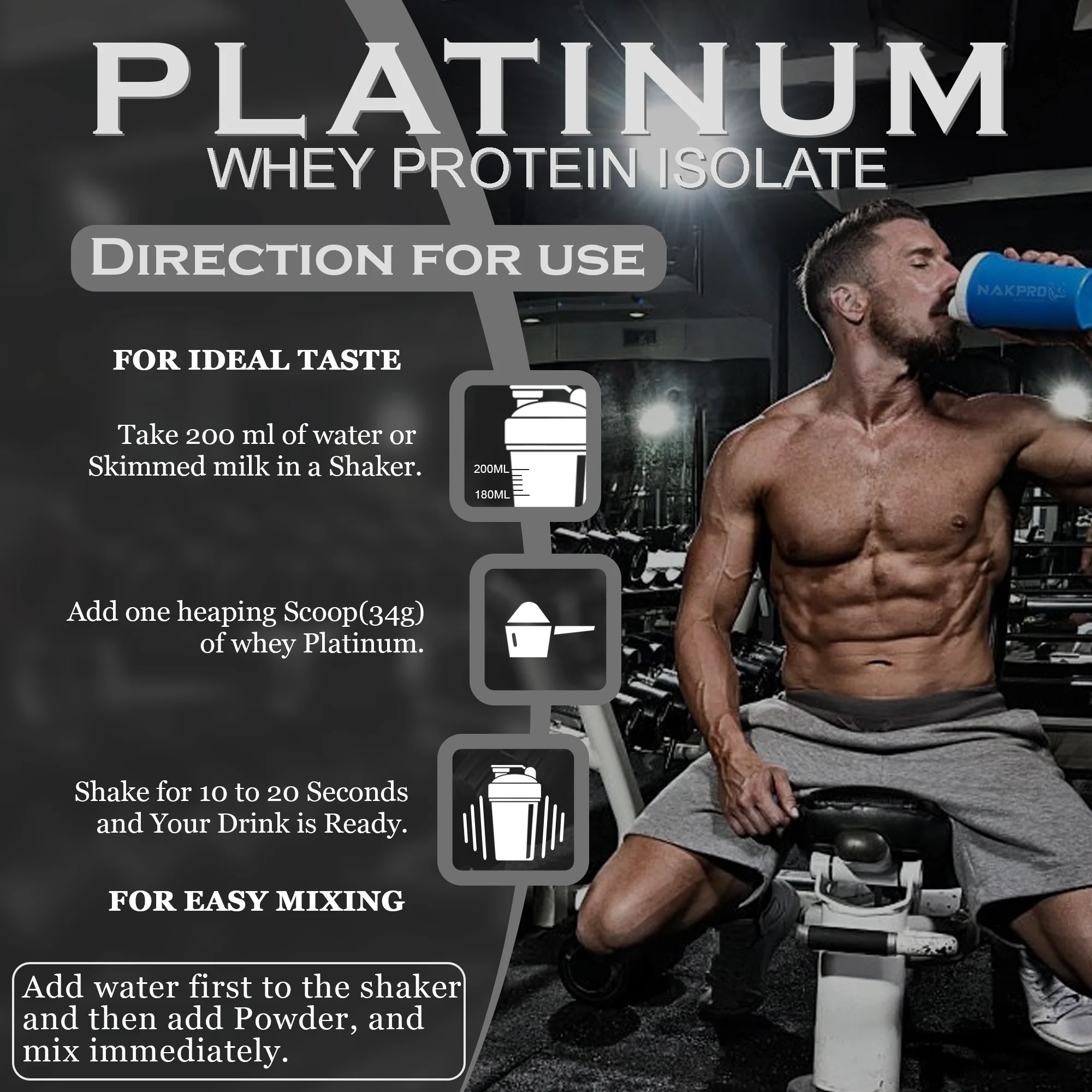 Nakpro Platinum Whey Protein Isolate | 82g Protein | Trustified Certified - Image 151