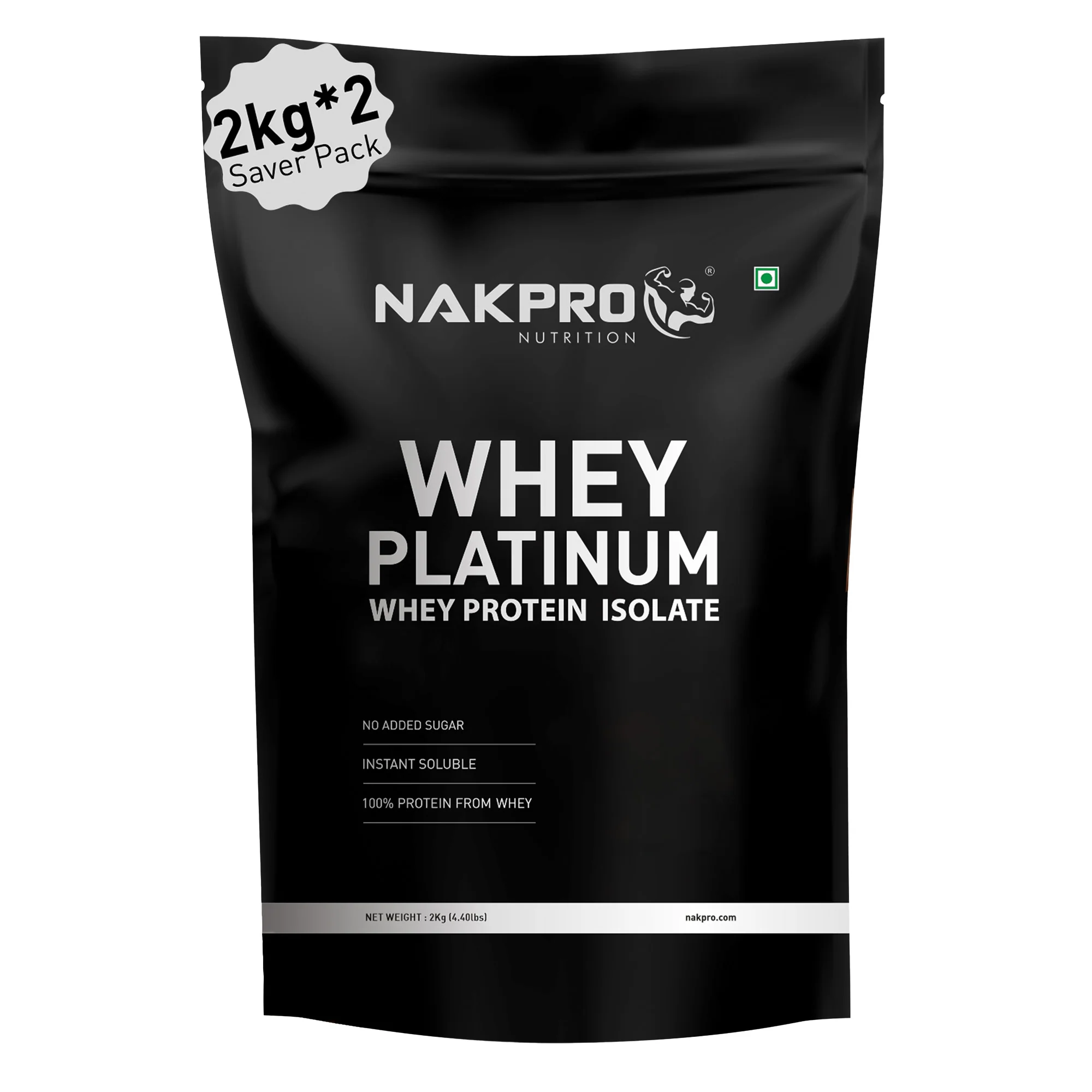Nakpro Platinum Whey Protein Isolate | 82g Protein | Trustified Certified - Image 155