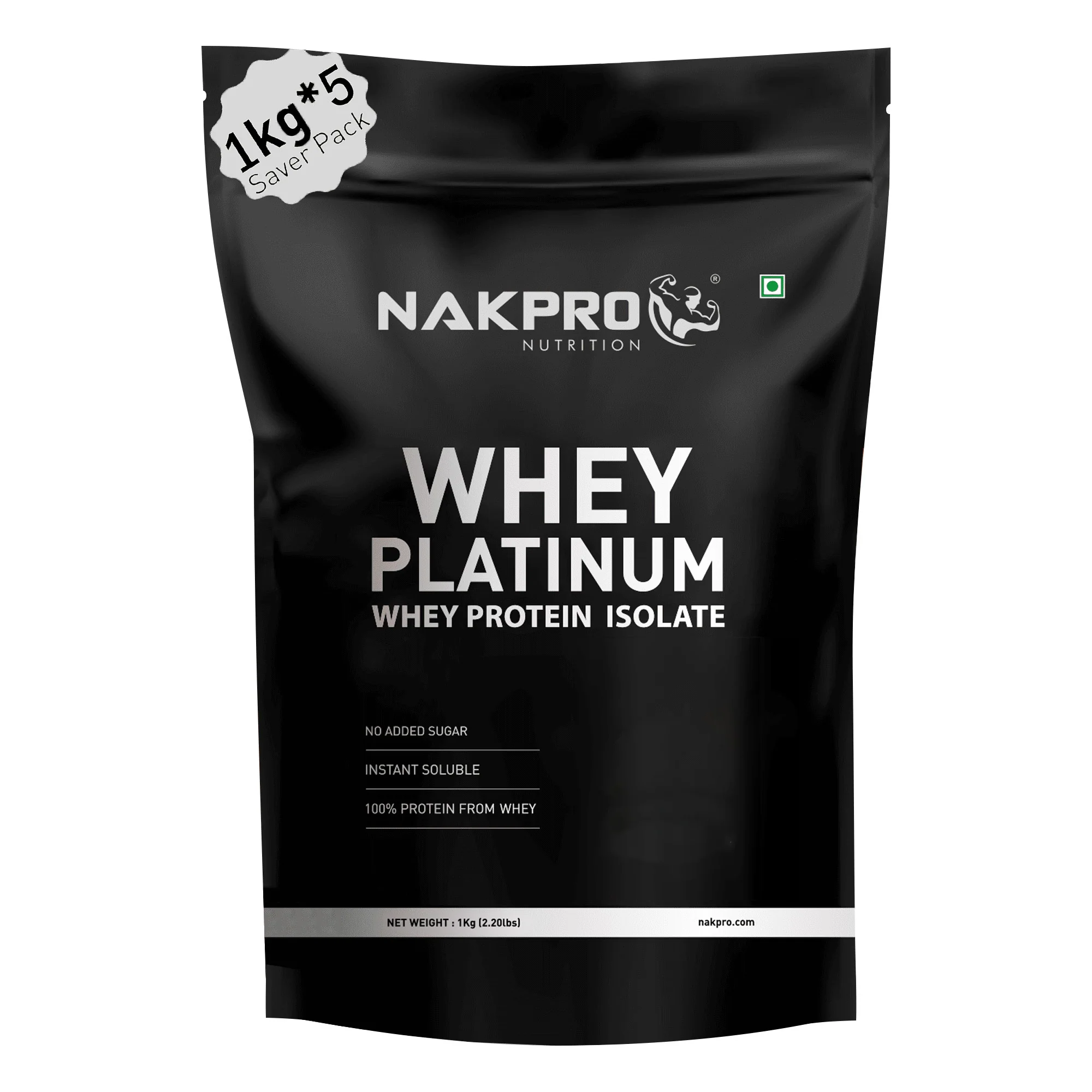 Nakpro Platinum Raw Whey Protein Isolate | 90g Protein | Clean Unflavored Whey Protein | Trustified Certified - Image 132