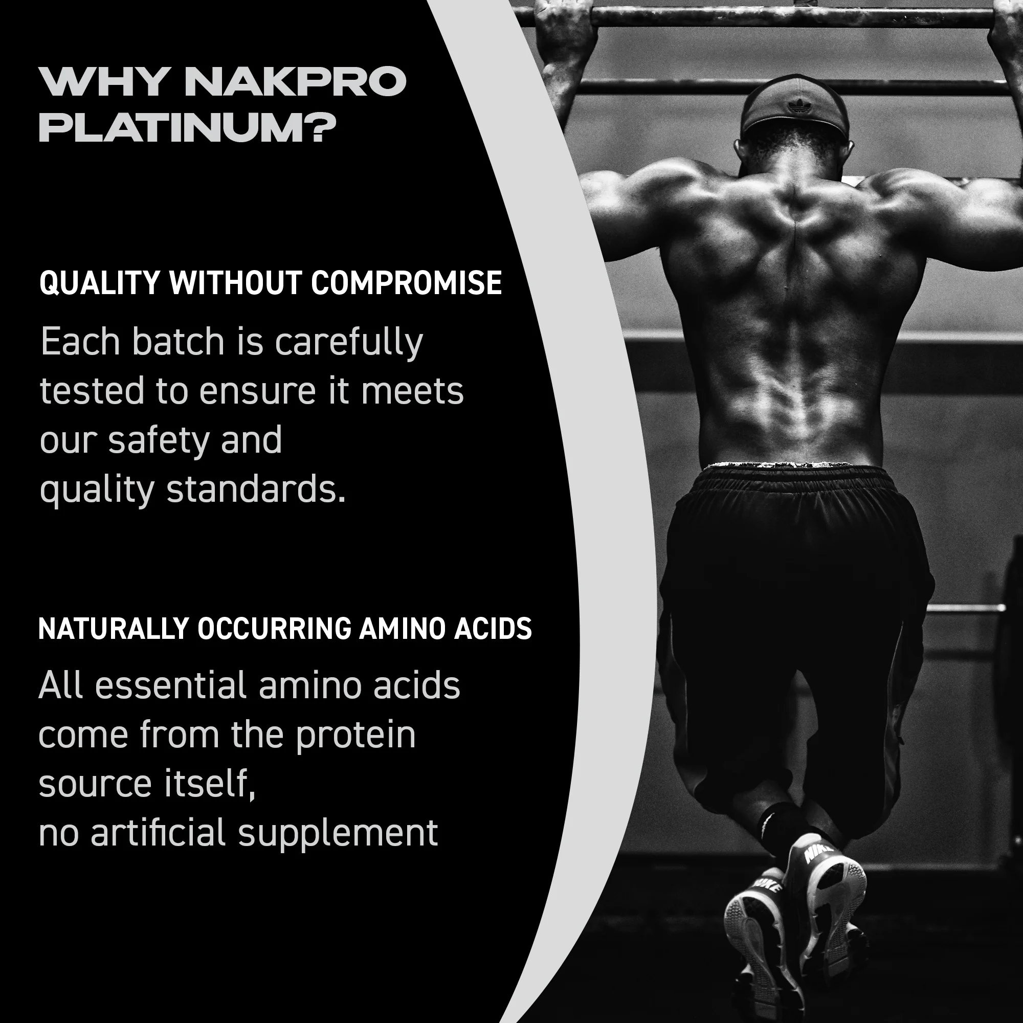 Nakpro Platinum Raw Whey Protein Isolate | 90g Protein | Clean Unflavored Whey Protein | Trustified Certified - Image 138