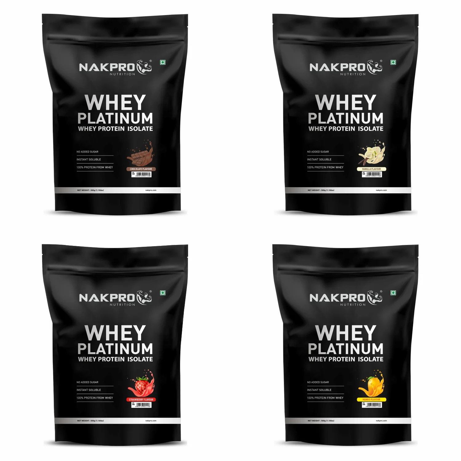 Nakpro Platinum Whey Protein Isolate | 82g Protein | Trustified Certified - Image 22