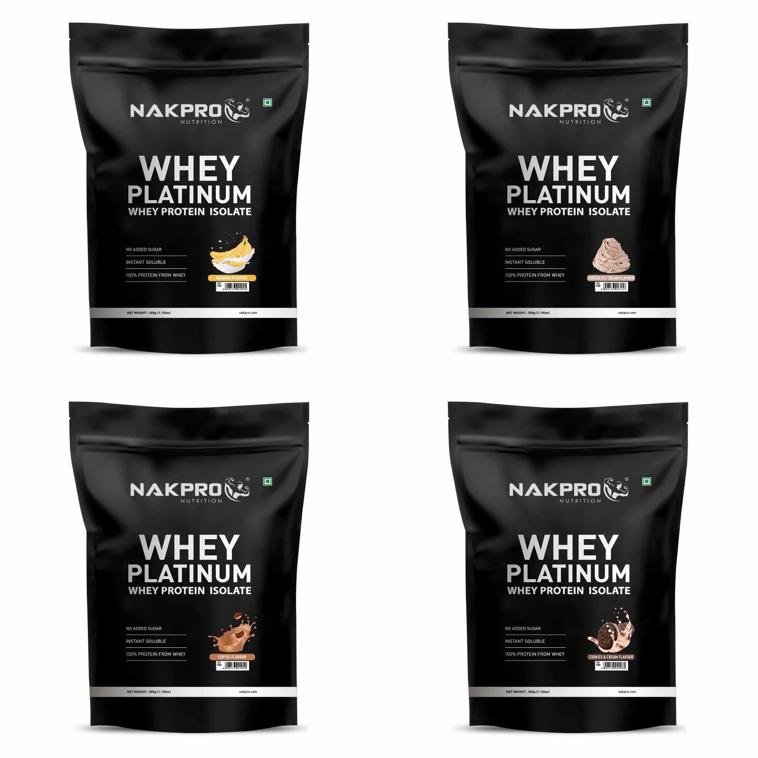 Nakpro Platinum Whey Protein Isolate | 82g Protein | Trustified Certified - Image 23