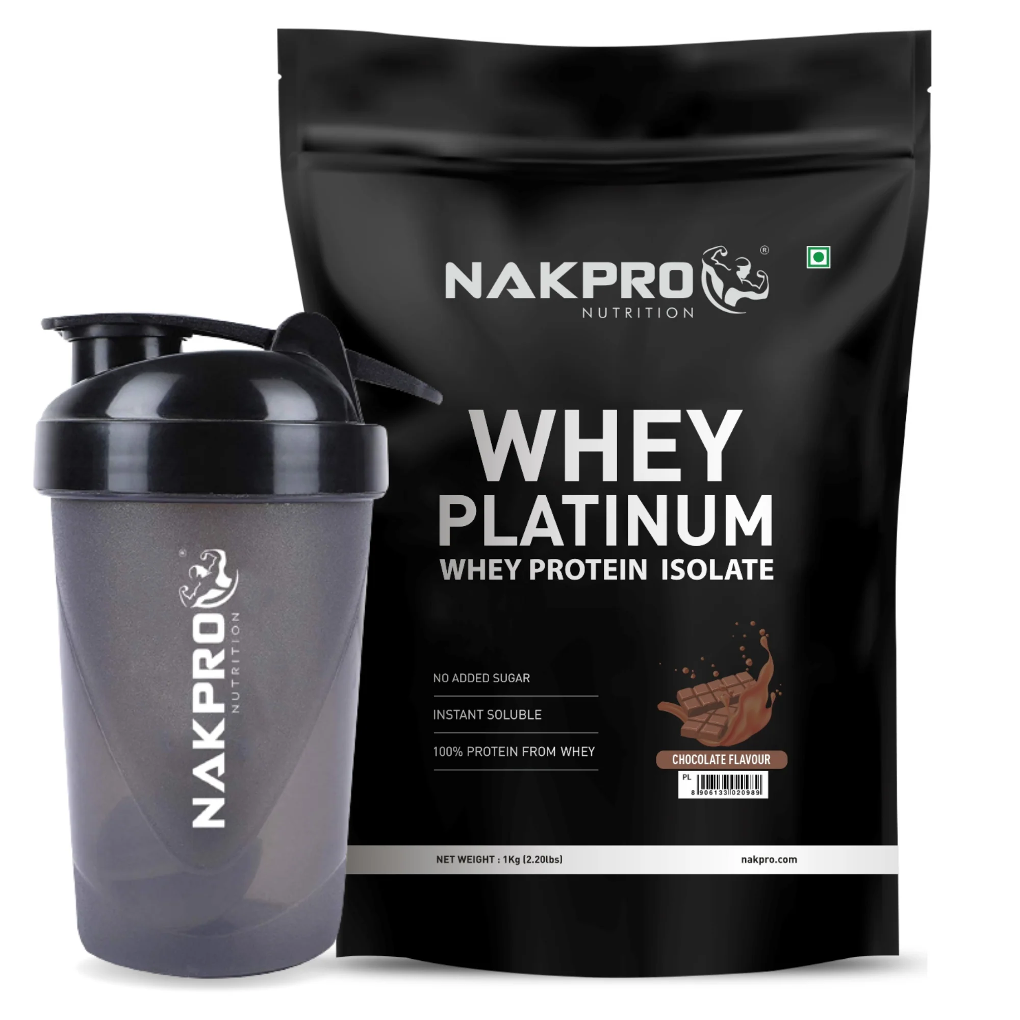 Nakpro Platinum Whey Protein Isolate | 82g Protein | Trustified Certified - Image 27