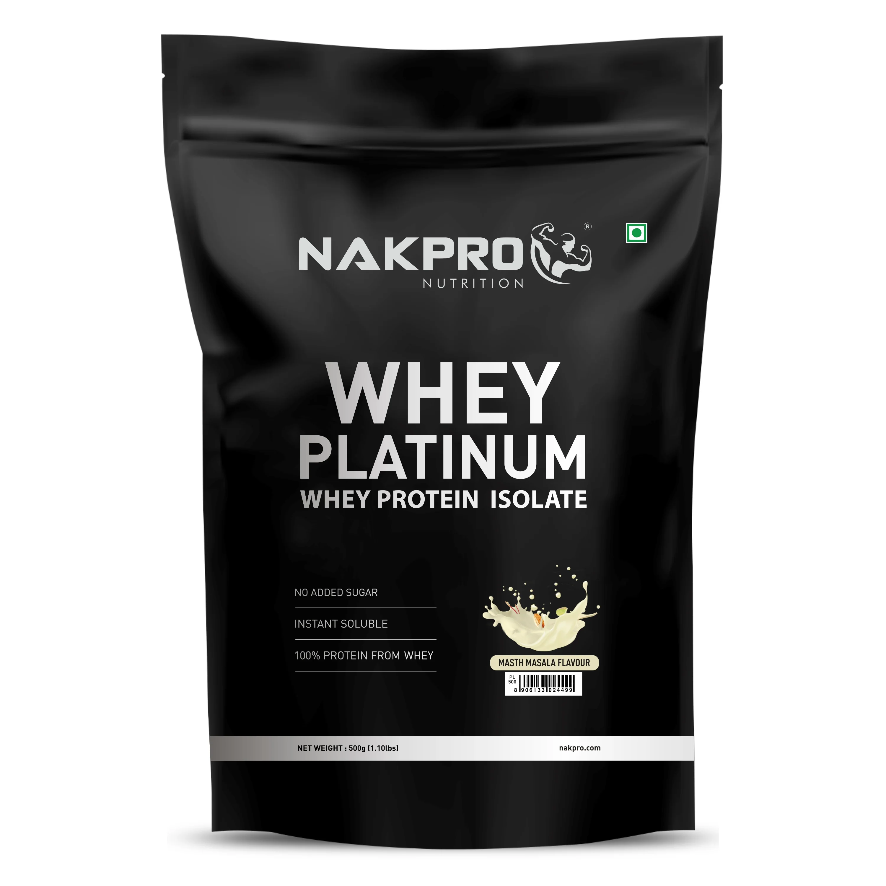 Nakpro Platinum Whey Protein Isolate | 82g Protein | Trustified Certified - Image 37