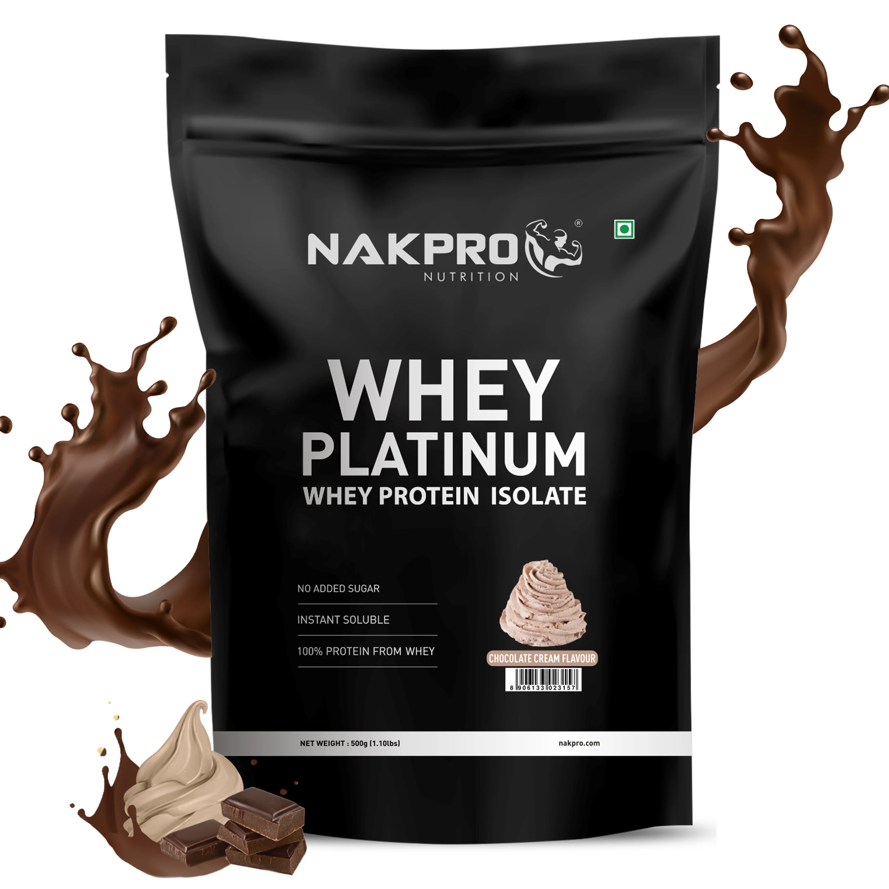 Nakpro Platinum Whey Protein Isolate | 82g Protein | Trustified Certified - Image 44