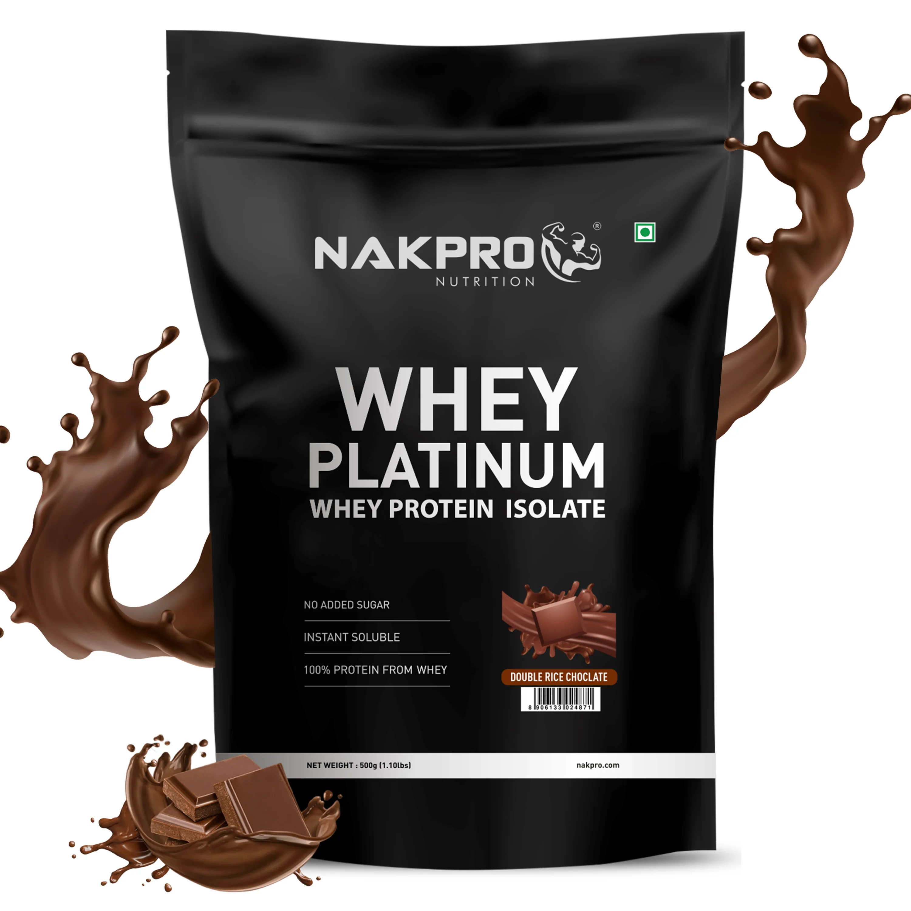 Nakpro Platinum Whey Protein Isolate | 82g Protein | Trustified Certified - Image 50