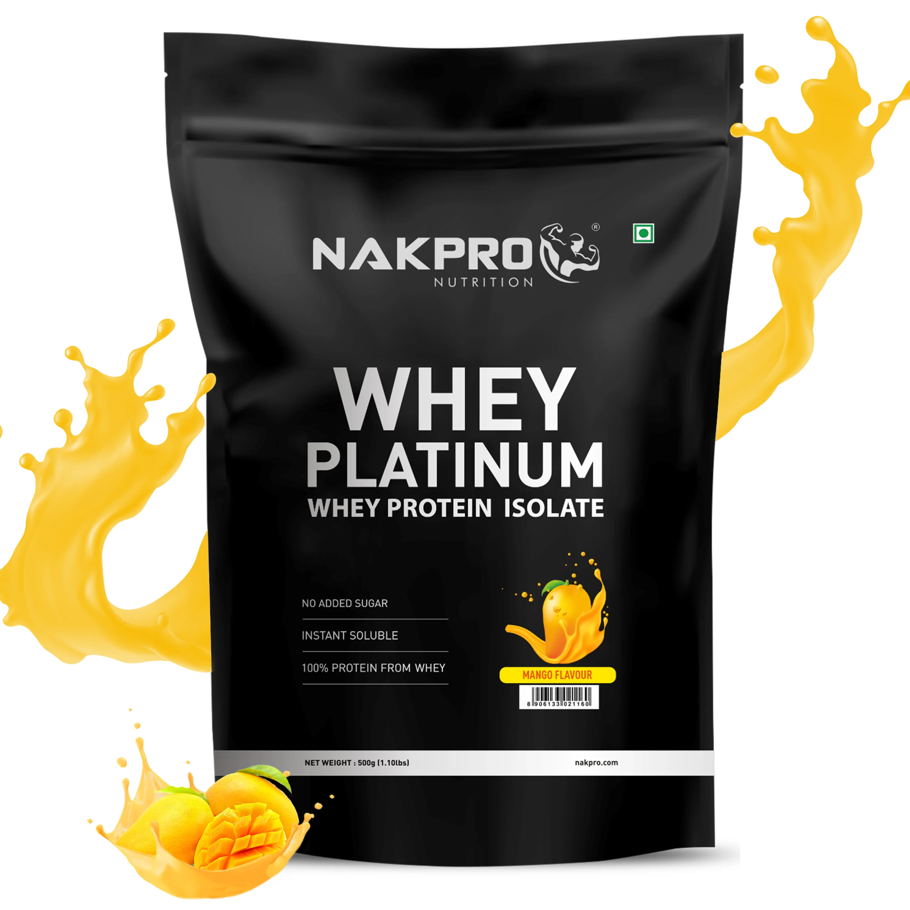 Nakpro Platinum Whey Protein Isolate | 82g Protein | Trustified Certified - Image 52