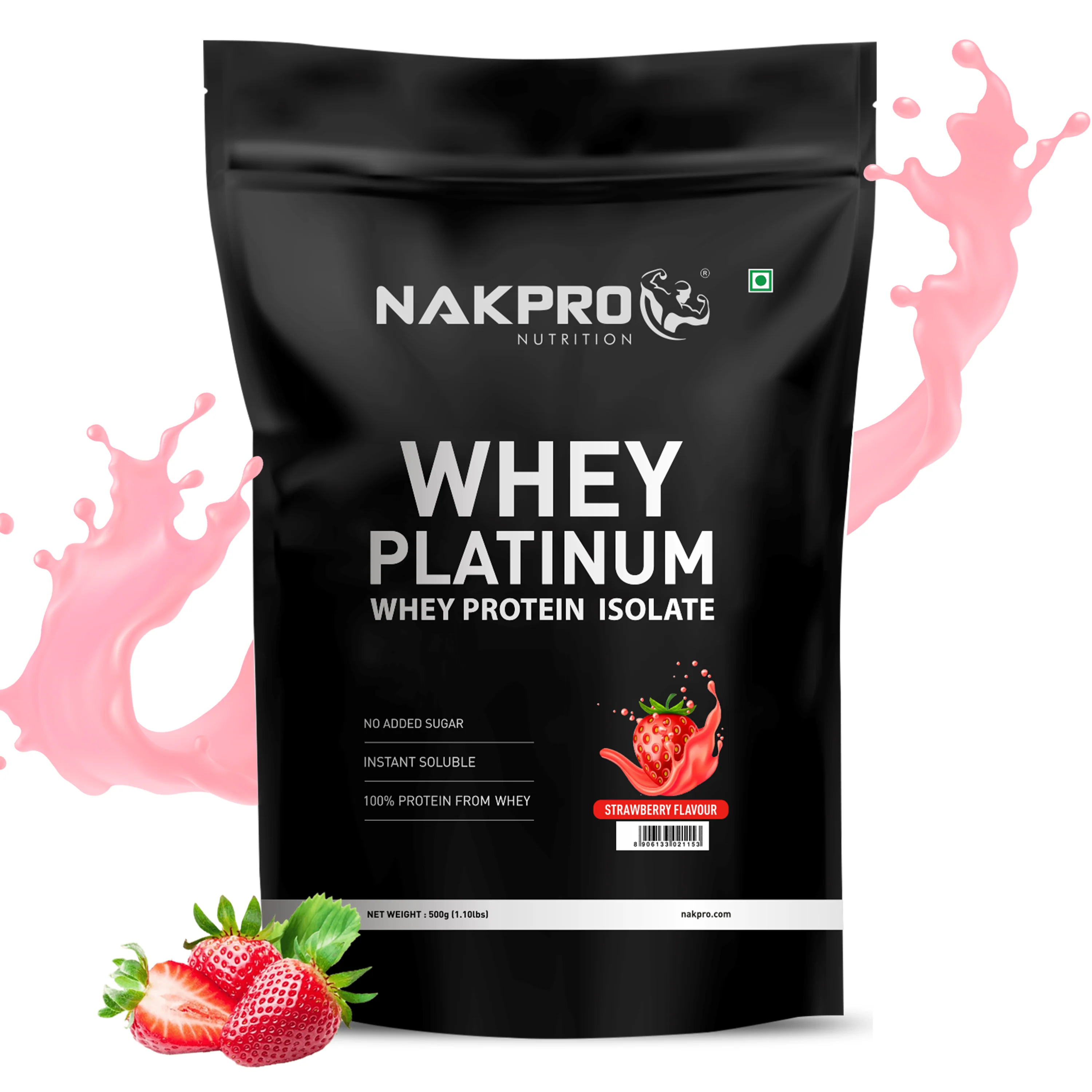 Nakpro Platinum Whey Protein Isolate | 82g Protein | Trustified Certified - Image 53