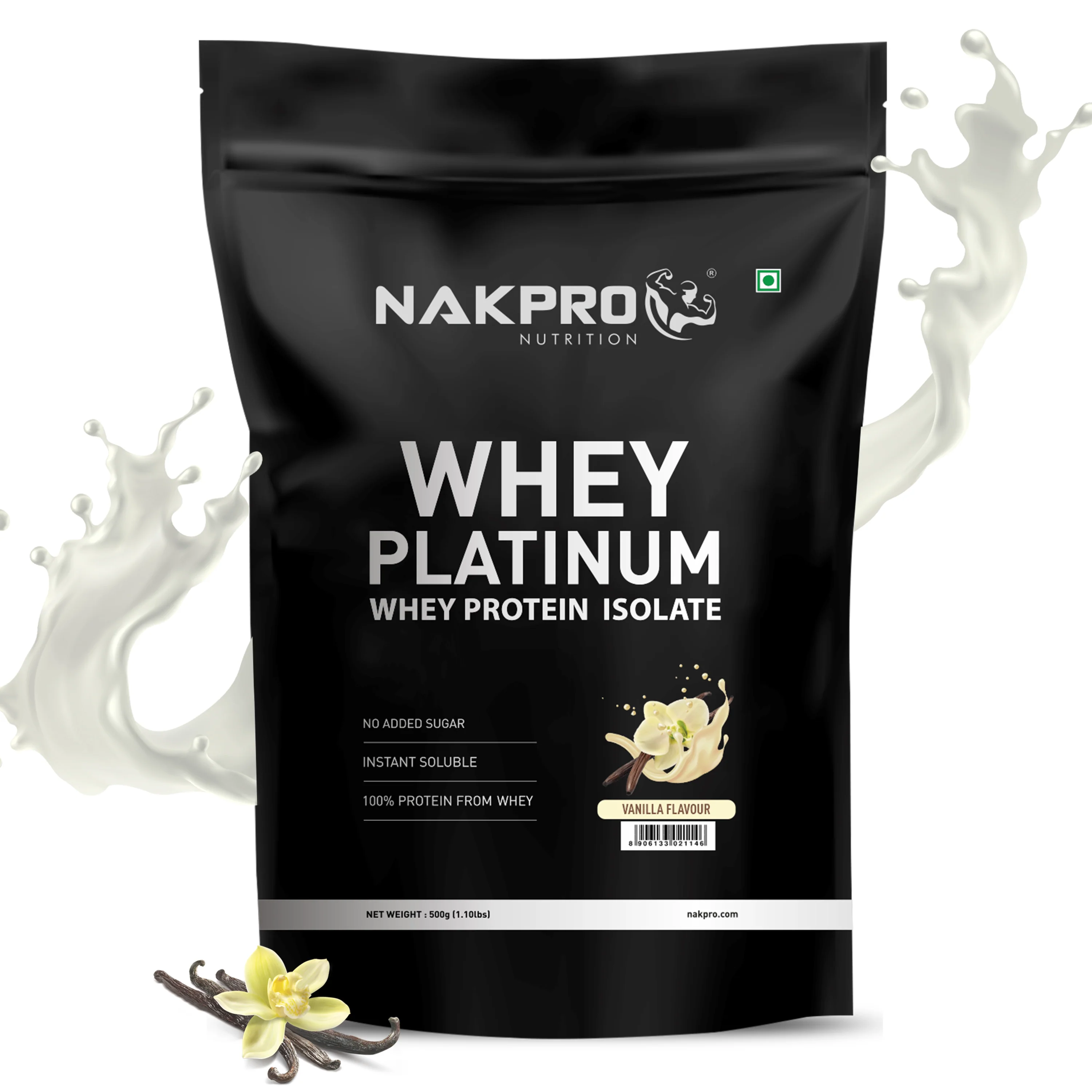 Nakpro Platinum Whey Protein Isolate | 82g Protein | Trustified Certified - Image 54
